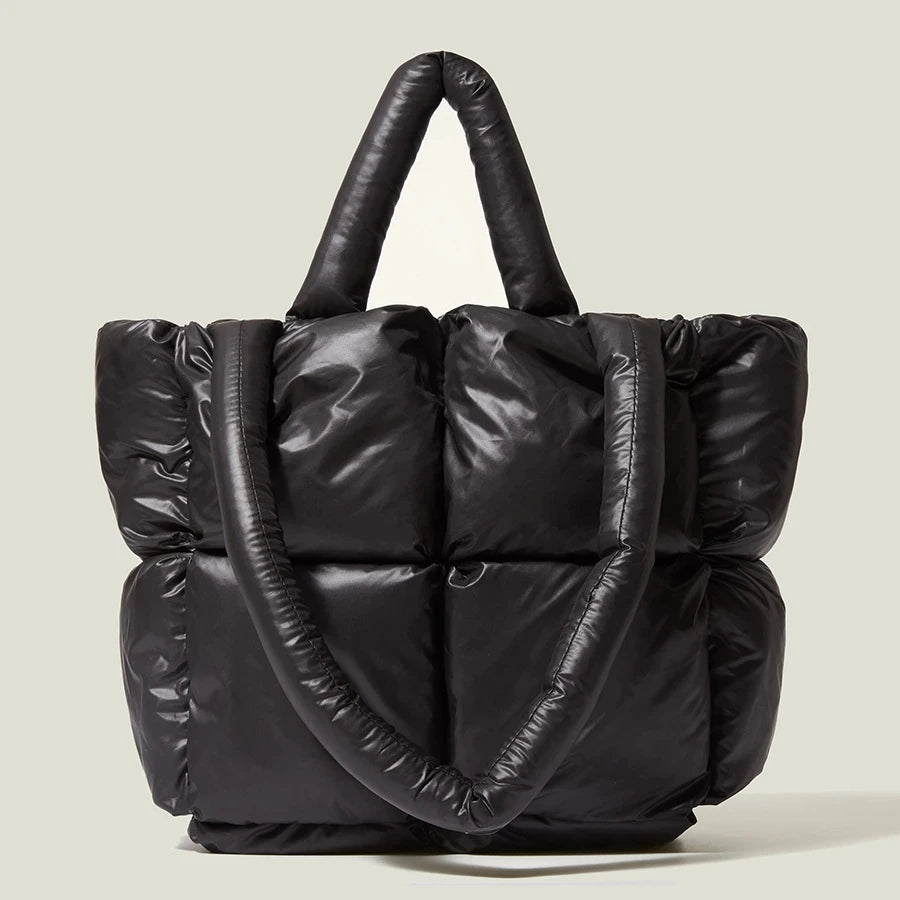 High Capacity Down Bag Fall Winter Shoulder Crossbody Handbag
