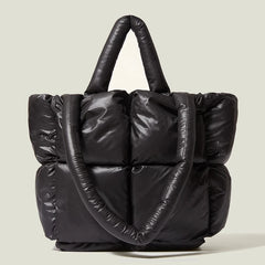 High Capacity Down Bag Fall Winter Shoulder Crossbody Handbag