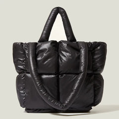 High Capacity Down Bag Fall Winter Shoulder Crossbody Handbag