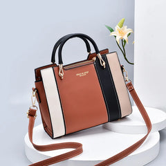 Leather Crossbody Bag for Women Large Capacity Shoulder Tote