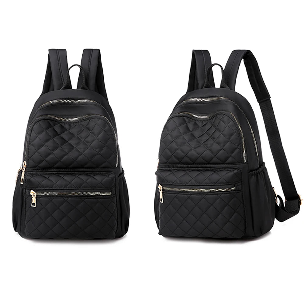 Casual Girls Small Backpack Durable Fabric Women Daypack Backpack