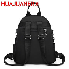 Small Travel Backpack Women Casual Daypack Durable Oxford Fabric