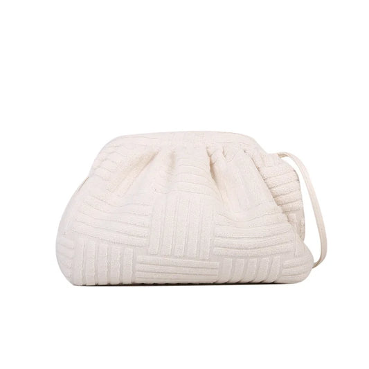 Towel Bag Handbag Women Portable Bucket Bag Chain Shoulder Bag
