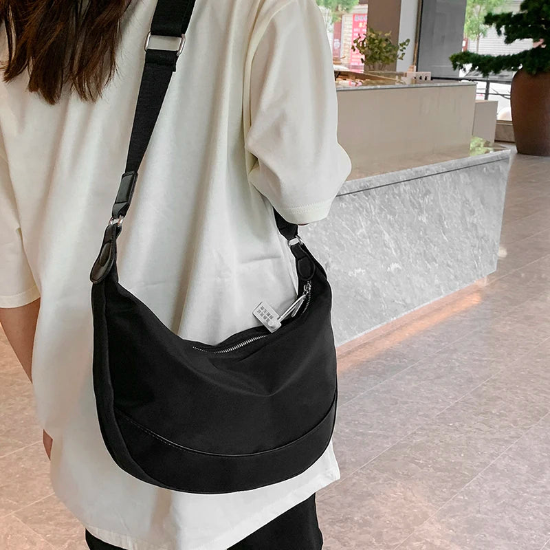 Nylon Shoulder Bag for Women Purses and Handbags
