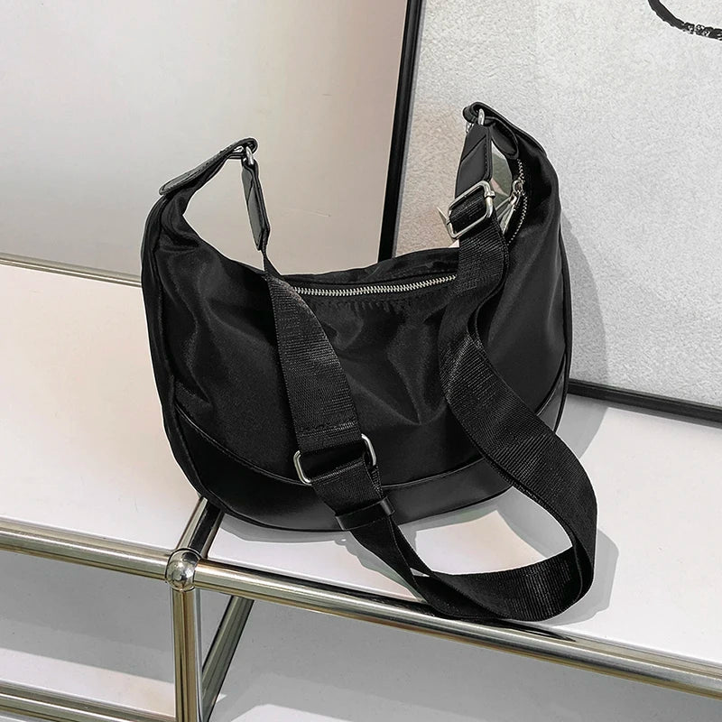 Nylon Shoulder Bag for Women Purses and Handbags