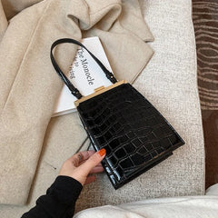 Stone Pattern Crossbody Bag Small Handbag