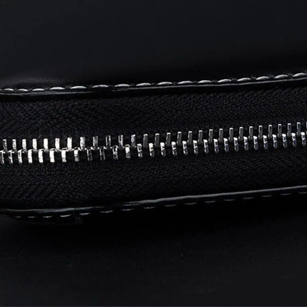 PU Leather Key Wallets Unisex Zipper Car Key Bag Mini Storage Bags