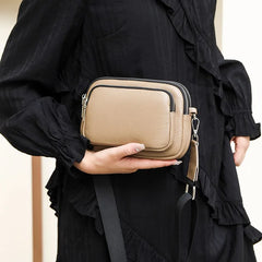 Beige Shoulder Bag for Women Ladies Girls