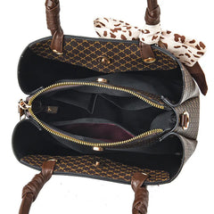Printed Handbag One Shoulder Straddle Bag High Capacity Mom Bag