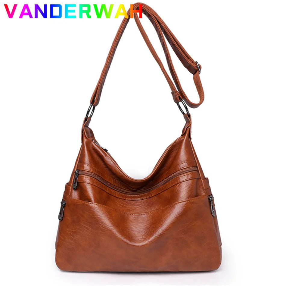 Vintage Women Hand Bag Large Capacity Messenger Bag