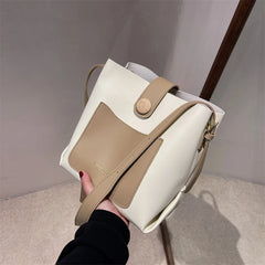 Women's PU Leather Shoulder Bag Handbag Travel Messenger Bag Crossbody