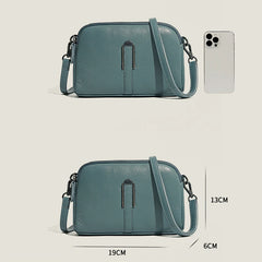 Cowhide Handbag Women's Bag Classic Mobile Bag Leather Wallet