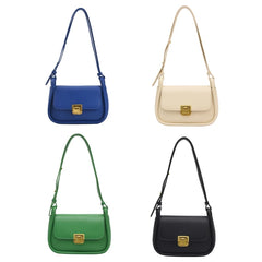 PU Leather Crossbody Bag with Long Belt