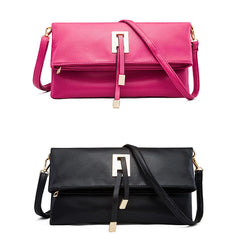 Soft Leather Handbag Crossbody Bag Large Capacity Ladies Shoulder Messenger Sac