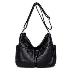 Soft Leather Shoulder Bags for Women Large Capacity Handbags