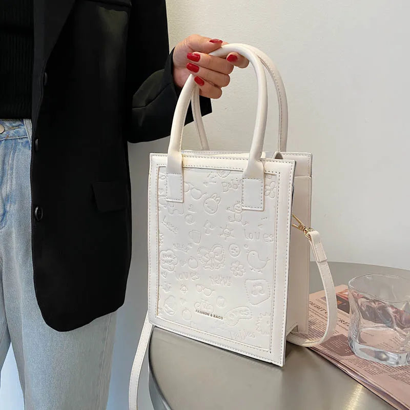 Spring Shoulder Bags PU Leather Crossbody Handbag