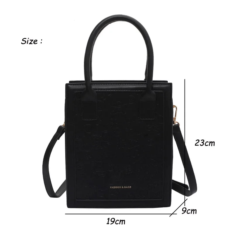Spring Shoulder Bags PU Leather Crossbody Handbag