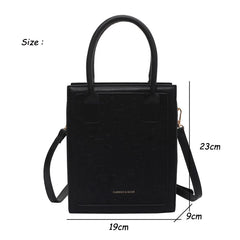 Spring Shoulder Bags PU Leather Crossbody Handbag