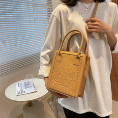 Spring Shoulder Bags PU Leather Crossbody Handbag