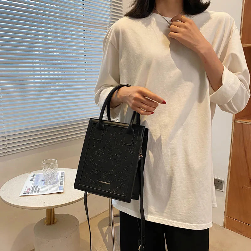 Spring Shoulder Bags PU Leather Crossbody Handbag