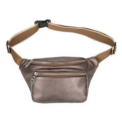 Leather Women Waist Bag Shoulder Bag Chest Bags Fanny Pack Travel Hip Waist Pack