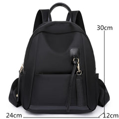 Women Backpack and Purses Summer Girls School Bags High Oxford Student Book Bag