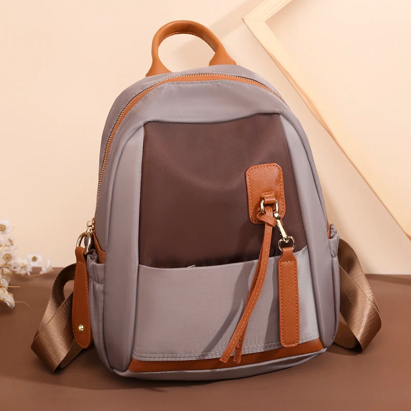 Women Backpack and Purses Summer Girls School Bags High Oxford Student Book Bag