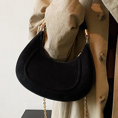 Women Handbag Small Size Retro Casual All Match Hobos Bag
