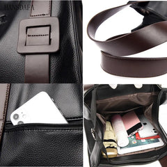 Women Handbag High Leather Shoulder Crossbody Bag Large Capacity Ladies Tote Bag