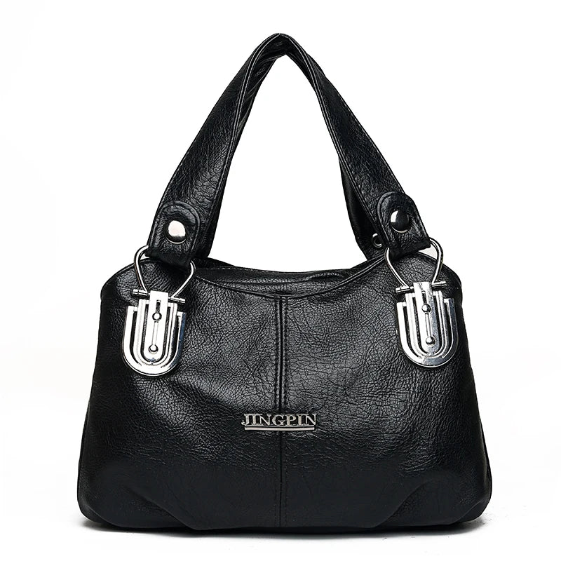 Women Handbag Pu Leather Shoulder Bag Crossbody Bag Soft Messenger Bag