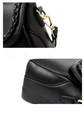 Women Leather Messenger Bag Classic Single Shoulder Bag