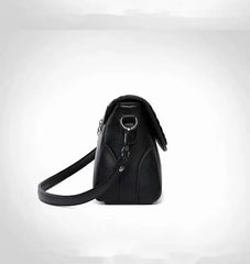 Women Leather Messenger Bag Classic Single Shoulder Bag
