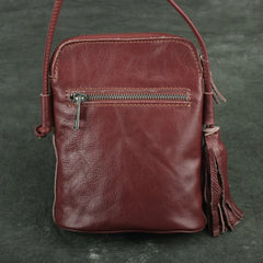 Small Leather Shoulder Bag Crossbody Handbag