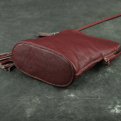 Small Leather Shoulder Bag Crossbody Handbag