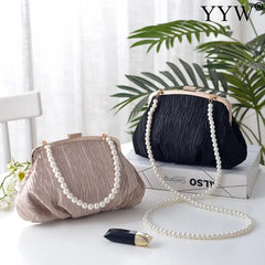 Women Silk Clutch Bag Evening Bag Satin Wedding Party Mini Wallet
