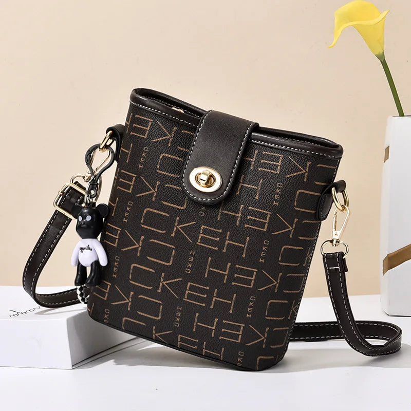 Women's Round Crossbody Shoulder Purses Handbag Clutch Bag