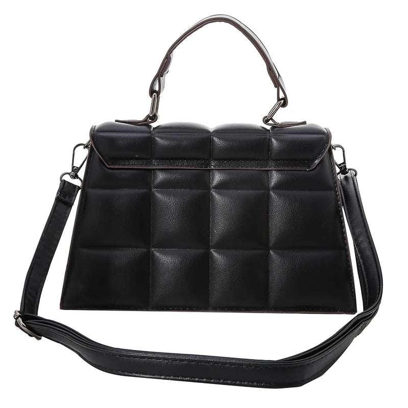 Women's Flap Shoulder Bag Pu Leather Crossbody Purse Classic Female Handbag