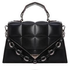 Women's Flap Shoulder Bag Pu Leather Crossbody Purse Classic Female Handbag