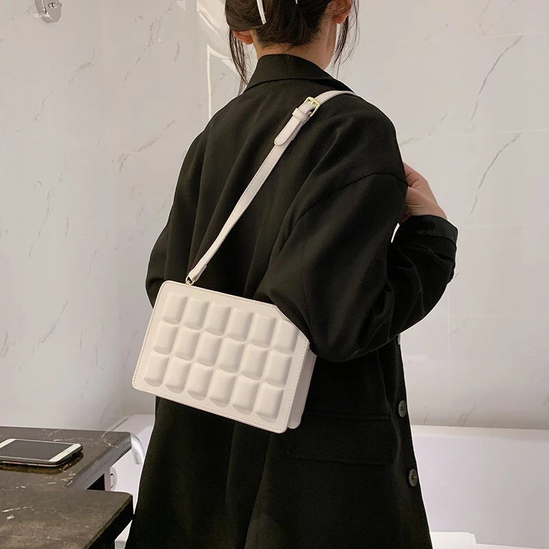 Small Crossbody Bags High PU Leather Shoulder Messenger Bags