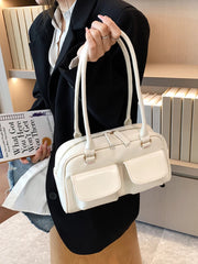 Women's Hobo Bag Patent Leather Underarm Tote Bag Purses