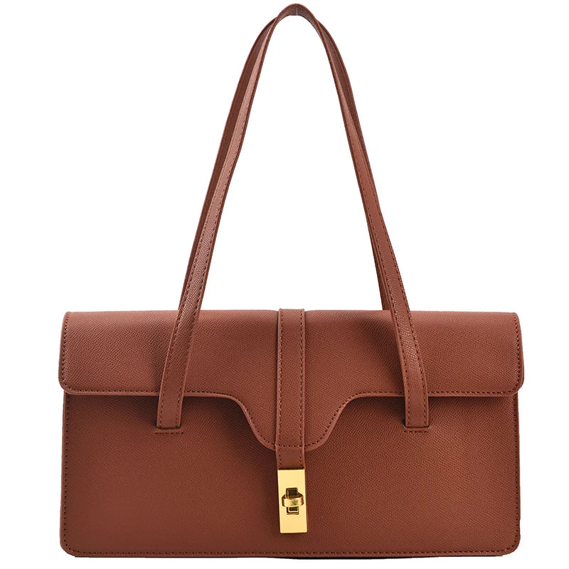 Winter Large Shoulder Bag PU Leather Women's Handbag
