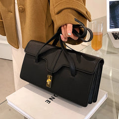 Winter Large Shoulder Bag PU Leather Women's Handbag