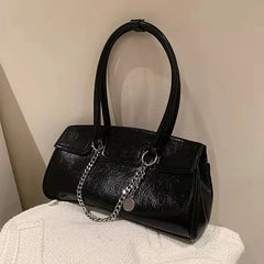 Soft Leather Shoulder Messenger Handbag