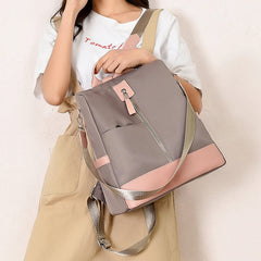Waterproof Oxford Cloth Ladies Backpack for School