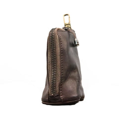 M6CC Vintage Leather Car Key Holder Organizer