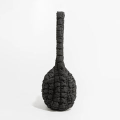 Quilted Down Padded Shoulder Bag Large Capacity Women Tote Handbag