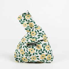 Japanese Knot Shopper Pouch Eco Friendly Foldable Reusable Handbag