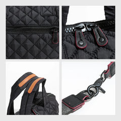 Quilted Tote Bags Women Padded Handbags Shoulder Bag Crossbody Bag