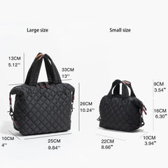 Quilted Tote Bags Women Padded Handbags Shoulder Bag Crossbody Bag