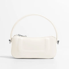 Soft Leather Women Handbags Casual Solid Underarm Shoulder Bags